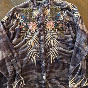 Johnny Was Long Sleeve Top